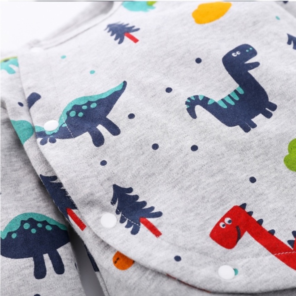 Boys Dinosaur 1 Piece Pajama - Picture 3 of 7